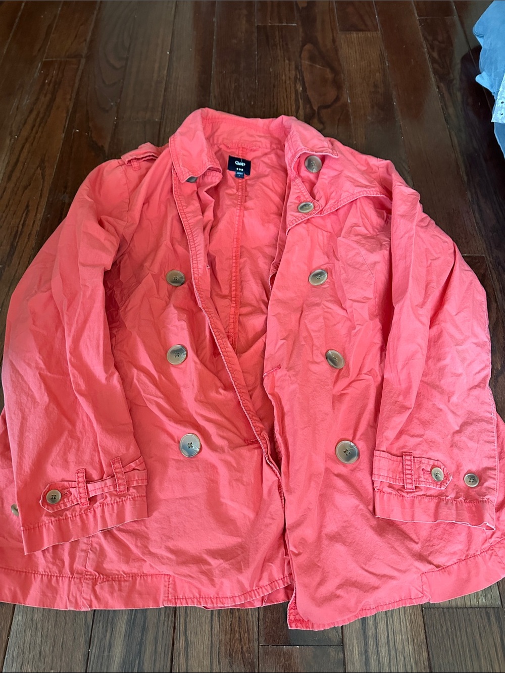 GAP Red Lightweight Shirt Jacket